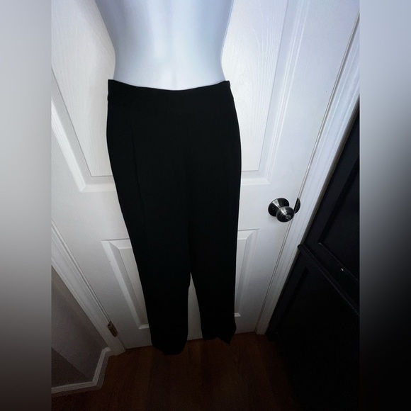 Alex Garfield Garfield & Marks Women’s 2 Black Ribbed Trouser Dress Pants XS - Picture 8 of 9